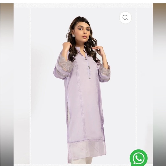 Shirt Lilac by Maria. B - Picture 2 of 8